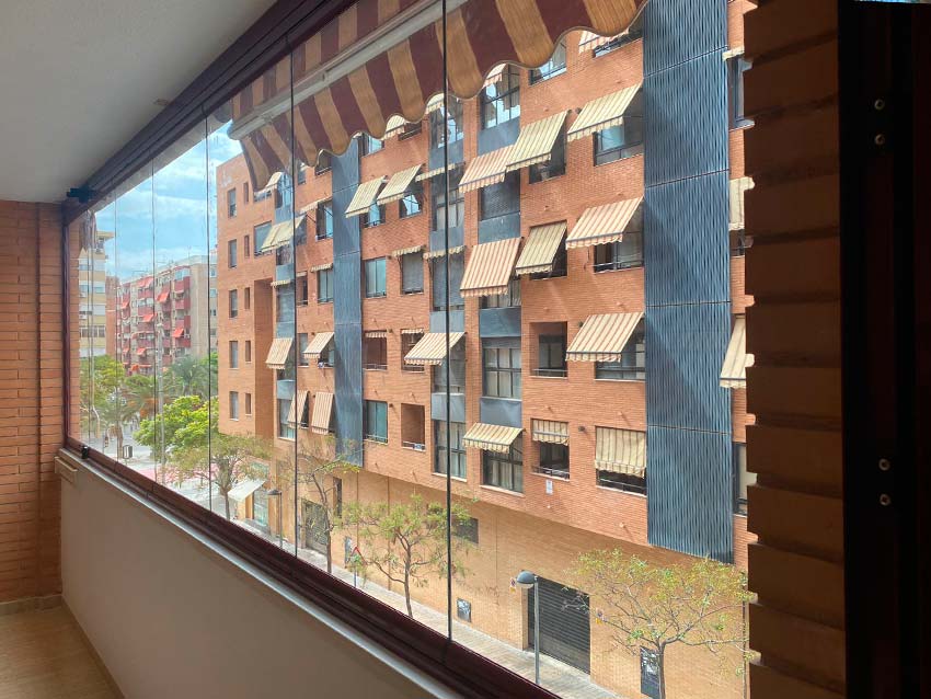 cerramiento de balcon