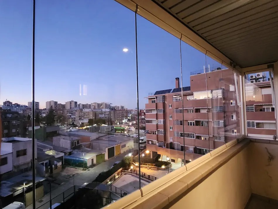 Cerramientos de terraza en Coslada.