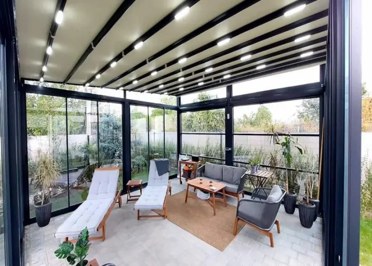 Pérgola de lona tensada en Vitroglass al mejor precio.