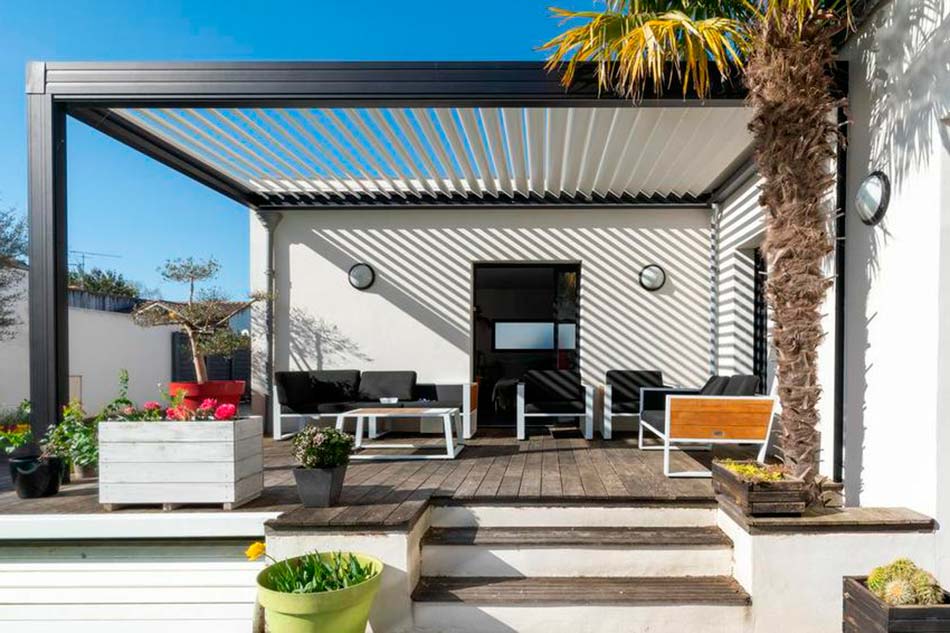 ¿Qué es una pérgola bioclimática orientable?
